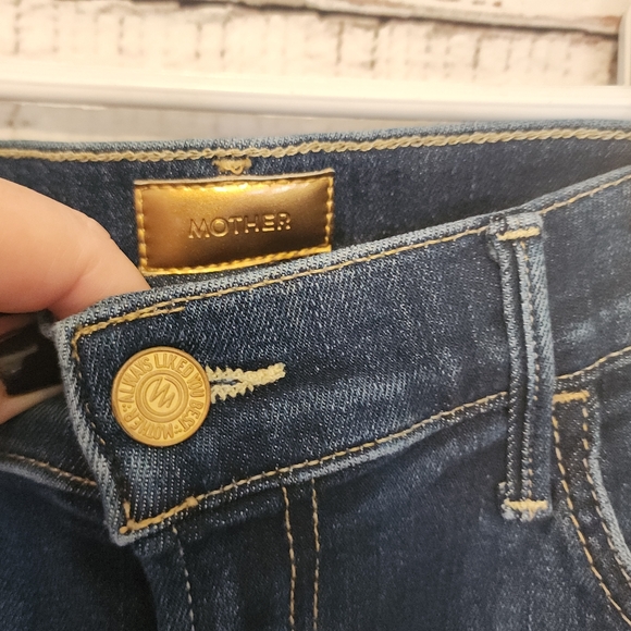 Mother Jean The Hustler Ankle Dark Wash size 32 - Picture 3 of 9